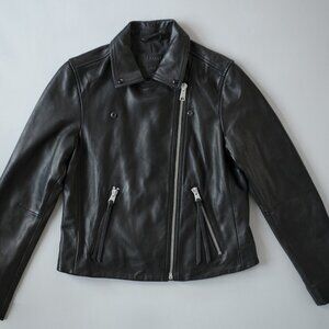 All Saints Black Leather Jacket